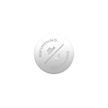 Aquatics Pin Badge Signature