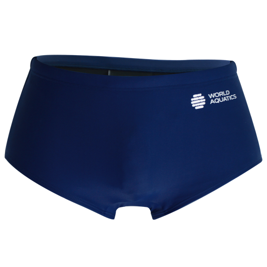 Solid Men's Swim Short Deep Navy
