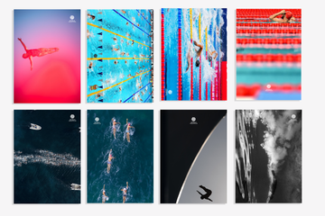 Aquatics Signature Postcard set flash