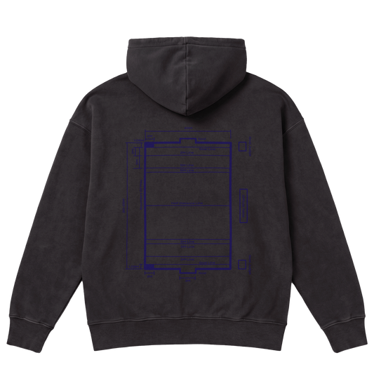 Blue Pitch Hoodie