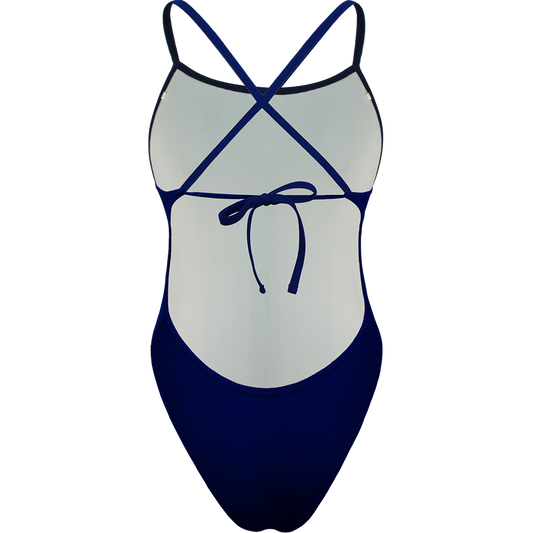 Solid Women's Swimsuit Deep Navy